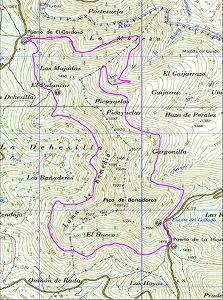 Mapa de la ruta